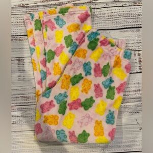 Colorful Gummy Bear Print Pajama Pants